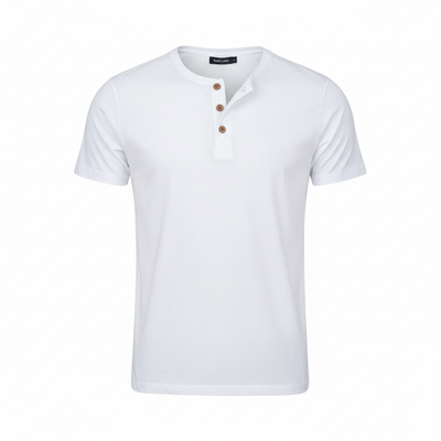 Camiseta Henley Livin