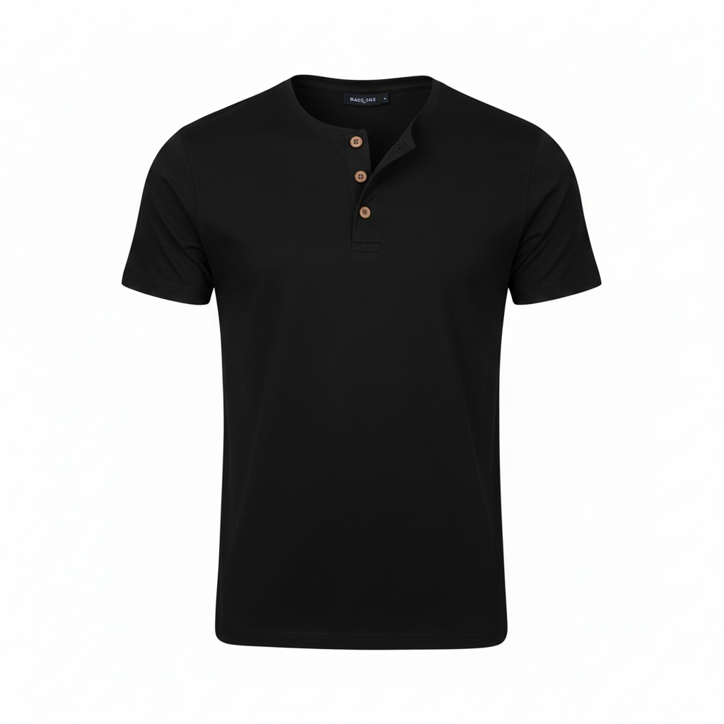 Camiseta Henley Livin