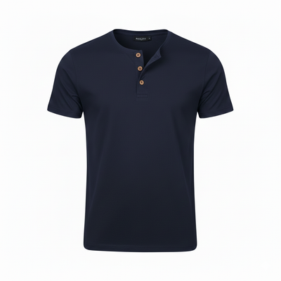 Camiseta Henley Livin