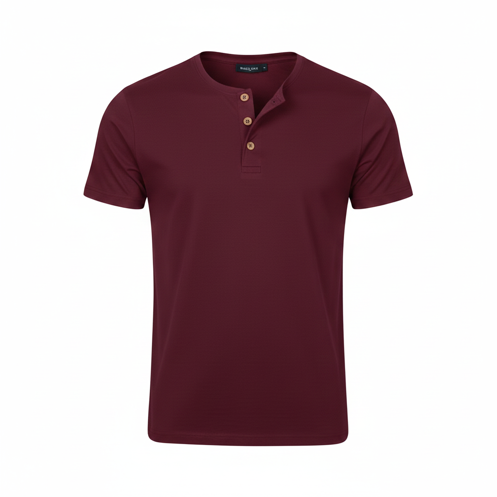 Camiseta Henley Livin