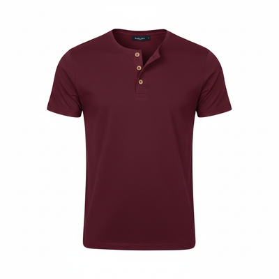 Camiseta Henley Livin