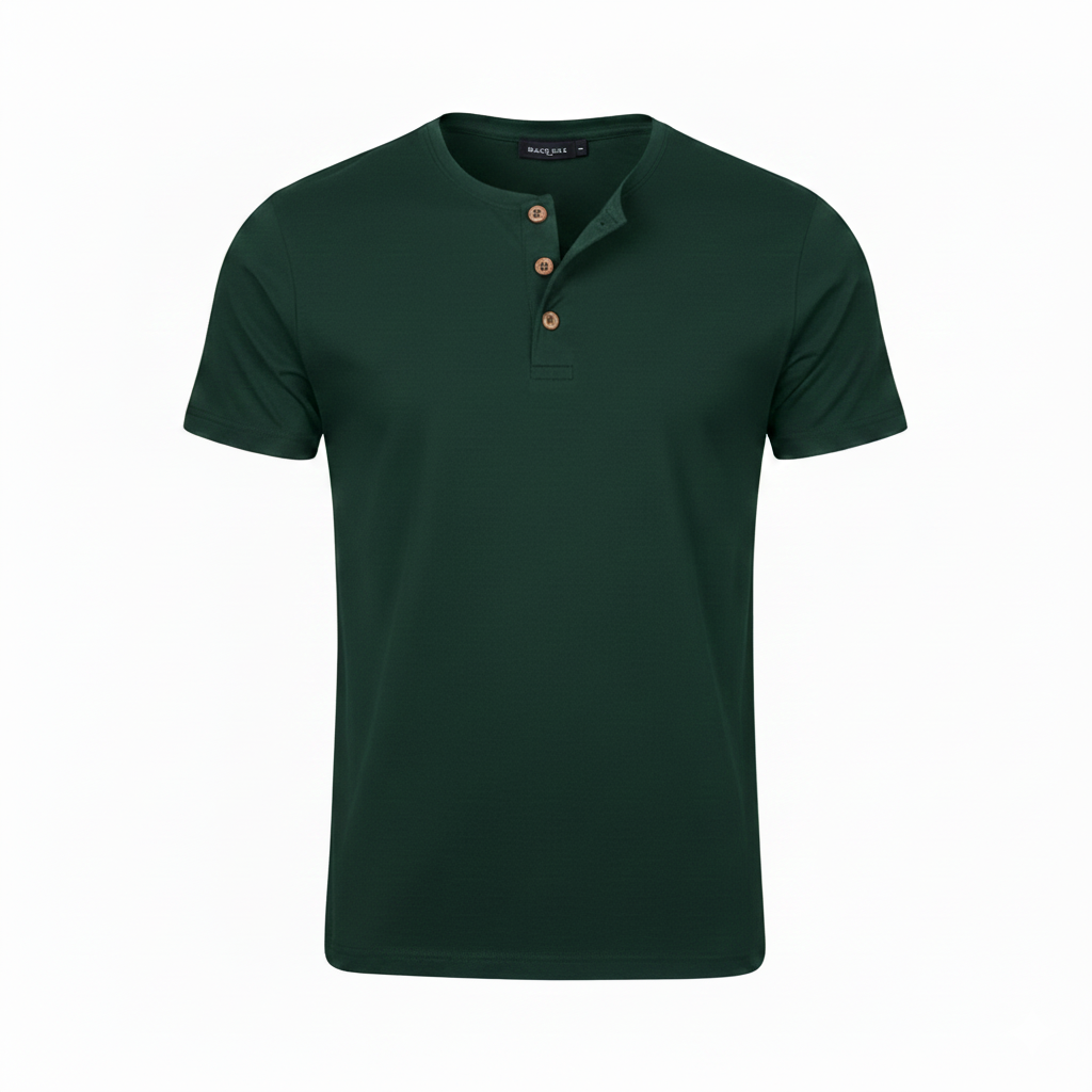 Camiseta Henley Livin