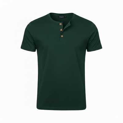 Camiseta Henley Livin