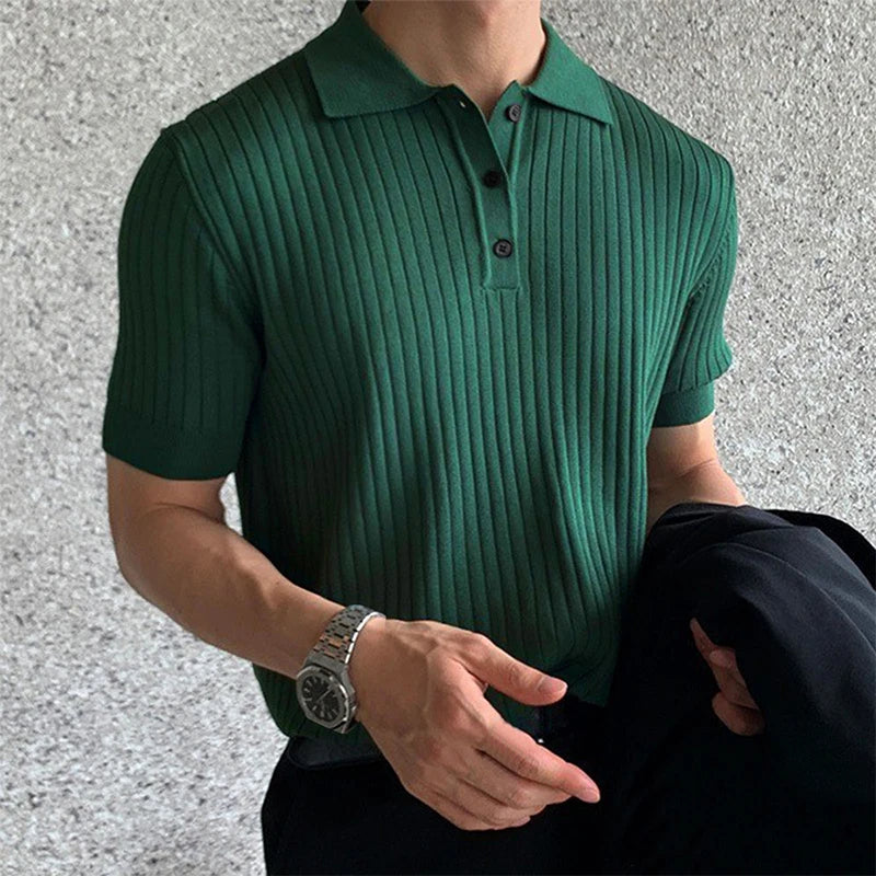 Camisa Polo canelada Rici