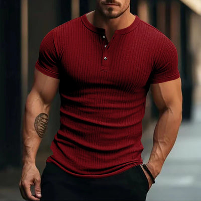 Camiseta Henley Marselha
