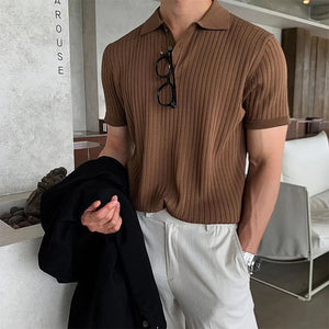 Camisa Polo canelada Rici