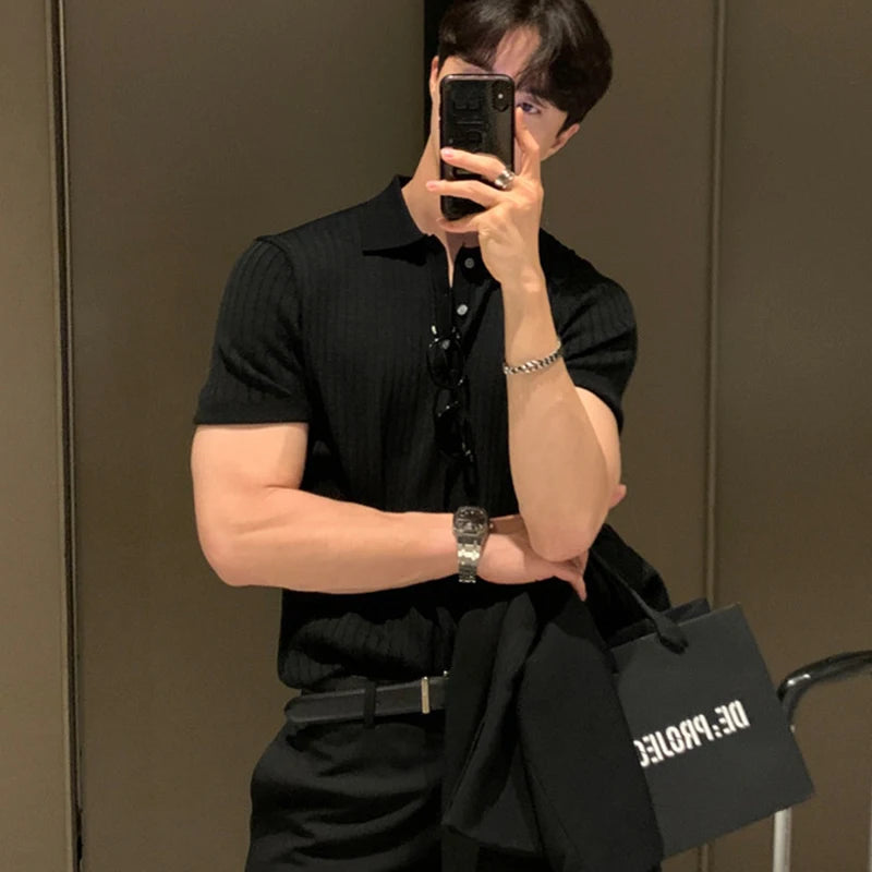 Camisa Polo canelada Rici