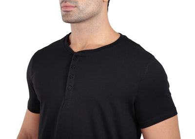 Camiseta Henley Egípcio