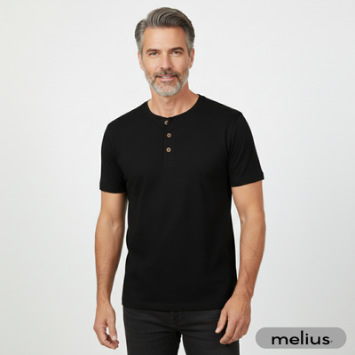 Camiseta Henley Livin