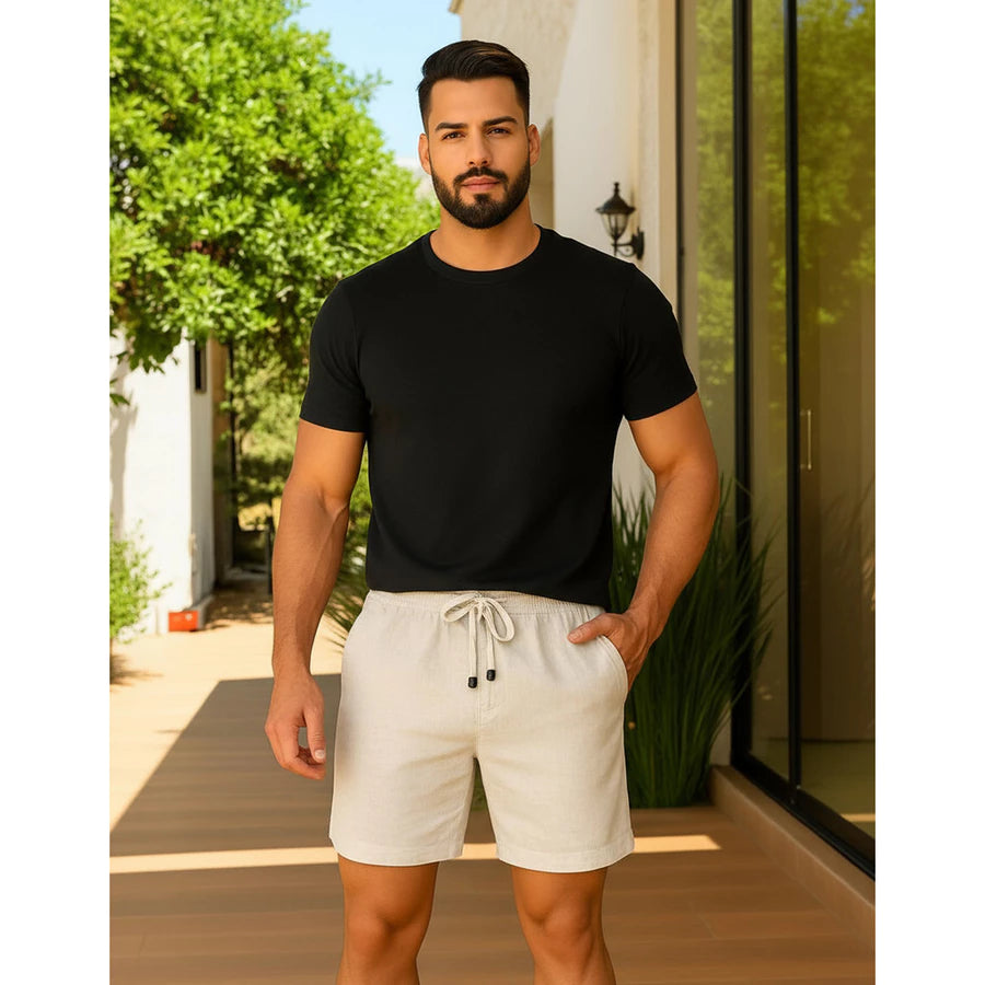 Short Linho Nice